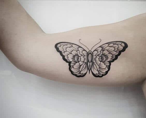Butterfly tattoos design, idea 47