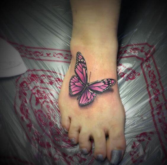 Butterfly tattoos design, idea 49