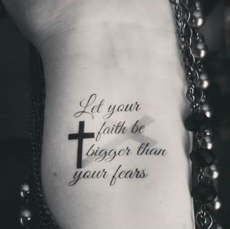 Cross tattoos design, idea 18