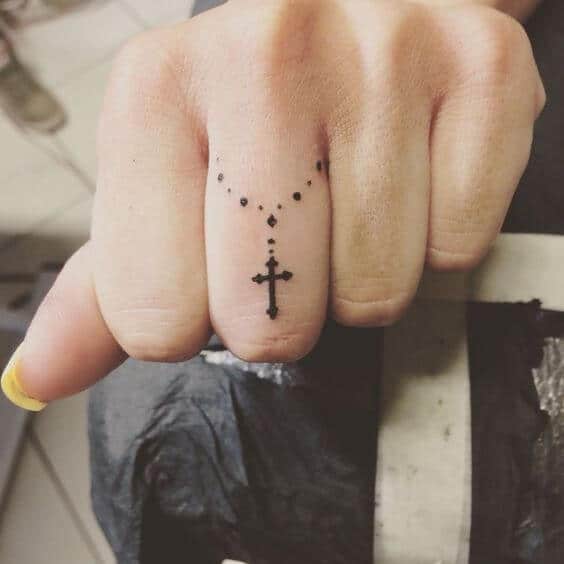 Cross tattoos design, idea 20