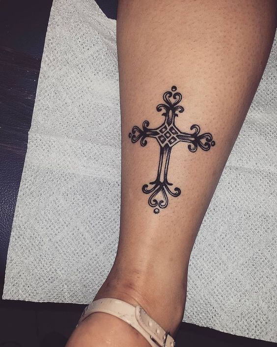 Cross tattoos design, idea 24
