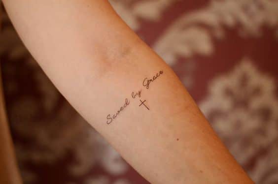 Cross tattoos design, idea 27