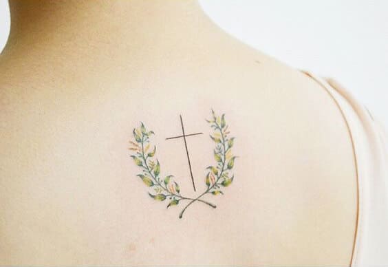 Cross tattoos design, idea 31