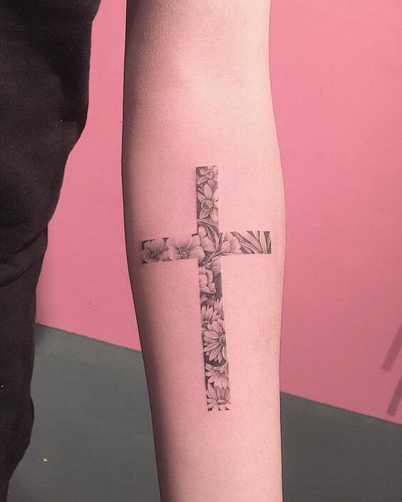 Cross tattoos design, idea 37