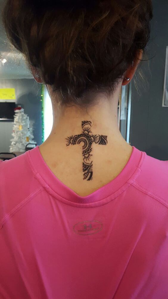 Cross tattoos design, idea 39