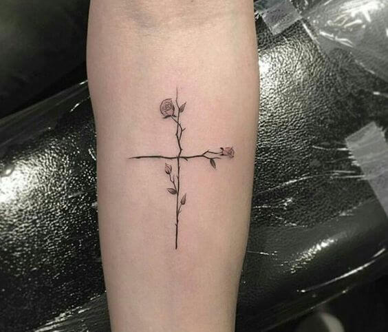 Cross tattoos design, idea 44