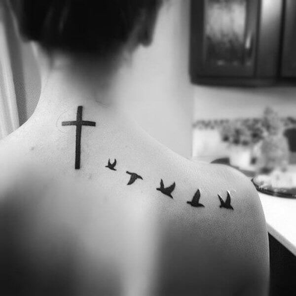 Cross tattoos design, idea 46