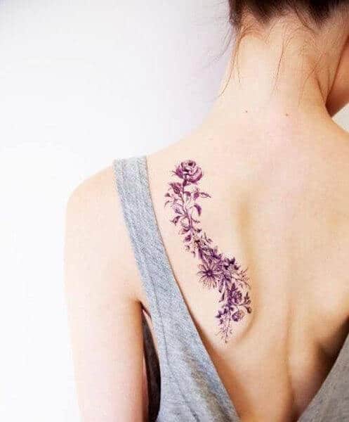 Flower tattoos design, idea 16