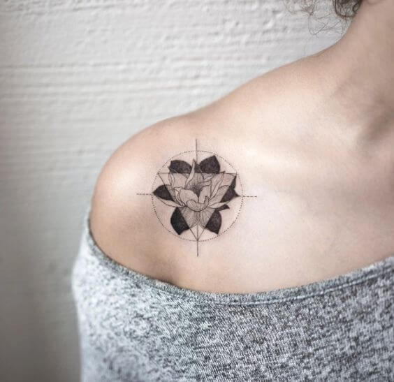 Flower tattoos design, idea 21