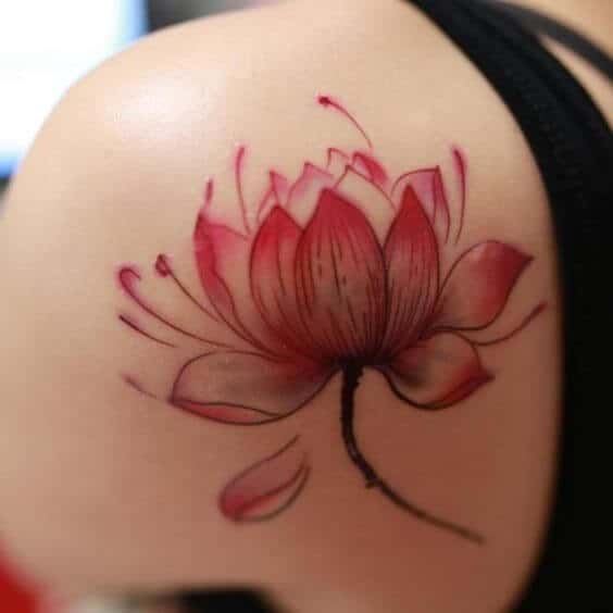 Flower tattoos design, idea 25