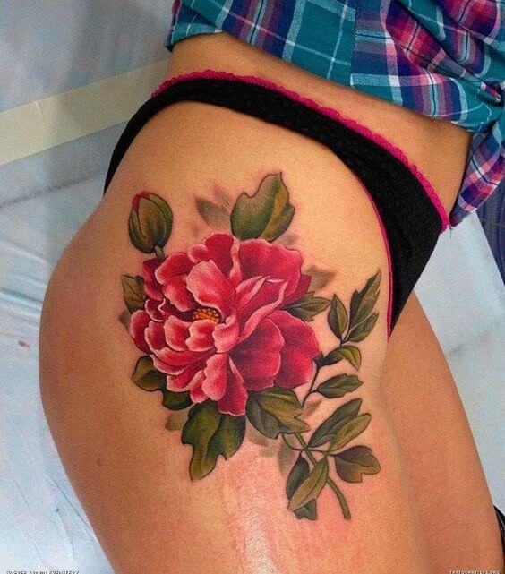 Flower tattoos design, idea 34