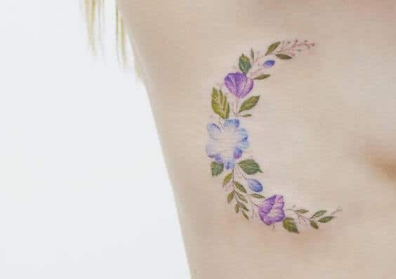 Flower tattoos design, idea 35