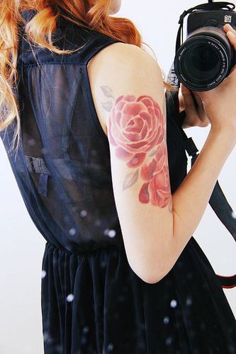 Flower tattoos design, idea 41