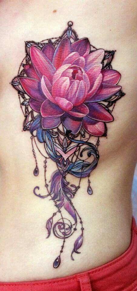 Flower tattoos design, idea 44