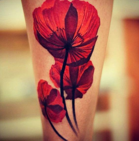 Flower tattoos design, idea 45