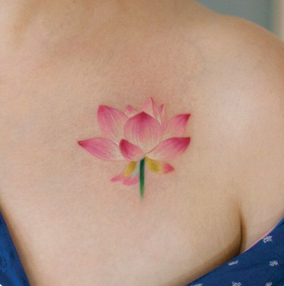 Flower tattoos design, idea 46