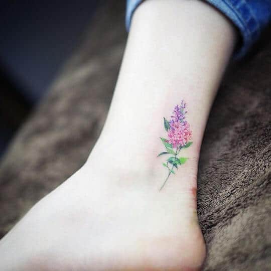 Flower tattoos design, idea 47