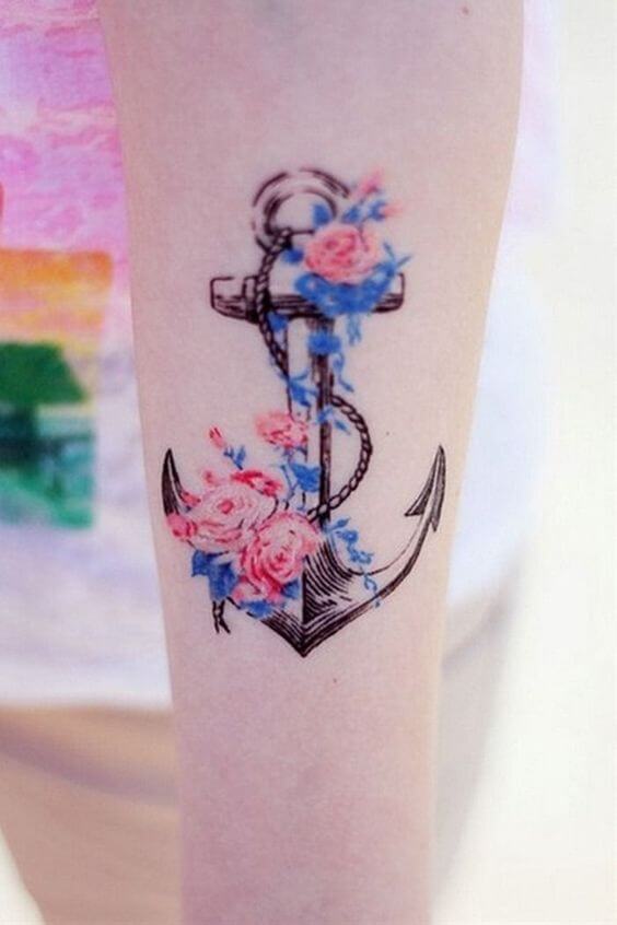 Flower tattoos design, idea 48