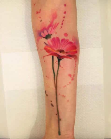 Flower tattoos design, idea 50