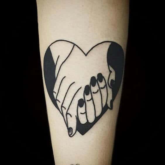Heart tattoos design, idea 15