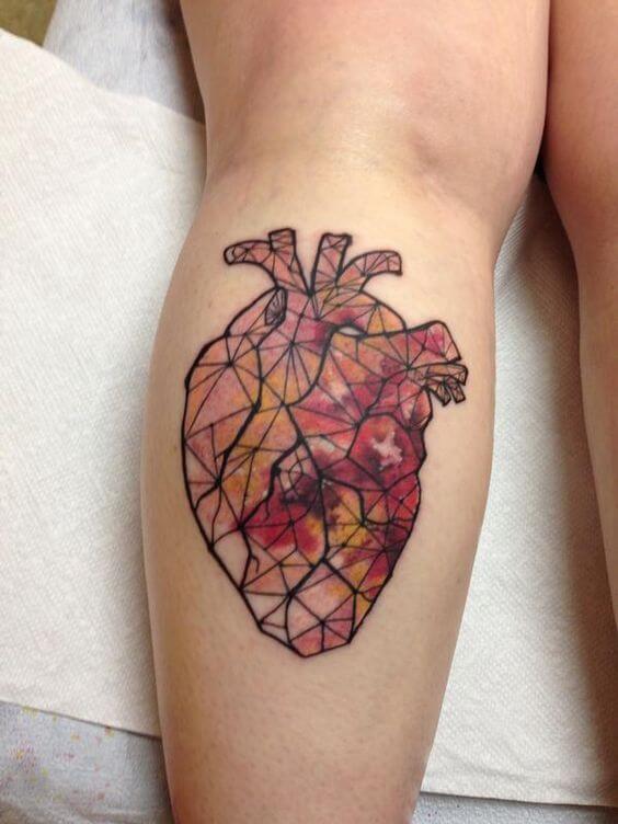 Heart tattoos design, idea 28