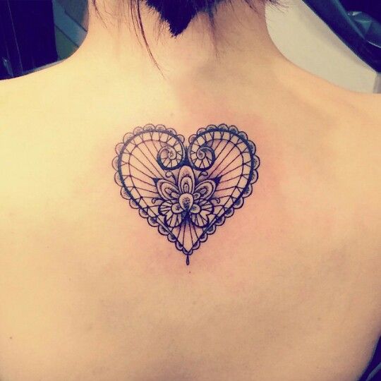 Heart tattoos design, idea 37