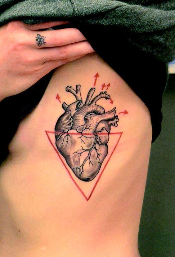 Heart tattoos design, idea 45
