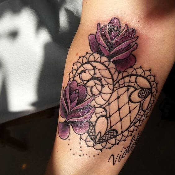 Heart tattoos design, idea 46