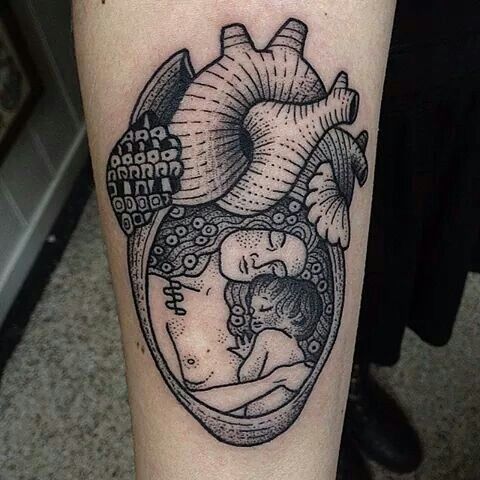 Heart tattoos design, idea 49
