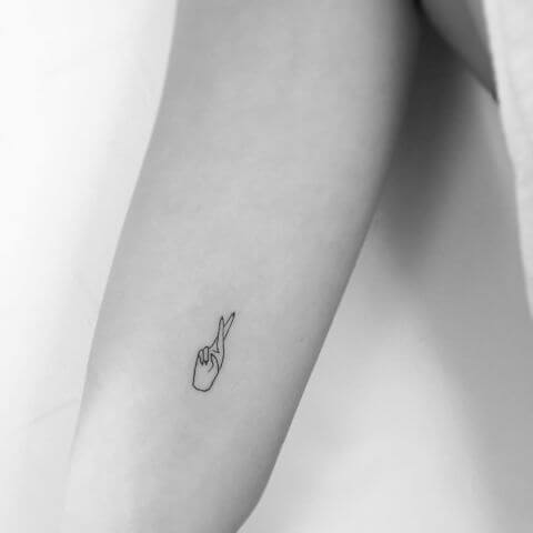 Tiny tattoos design, idea 25