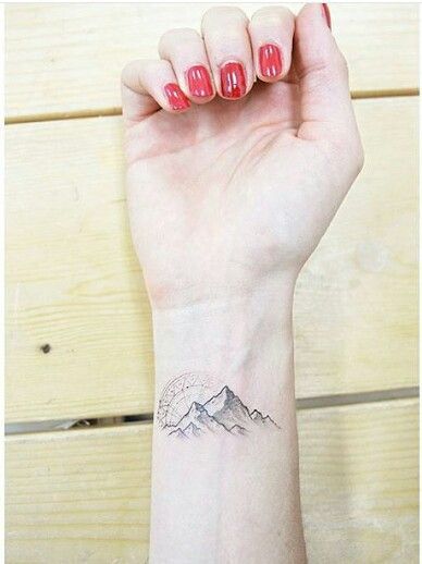 Wrist tattoos design, idea 9