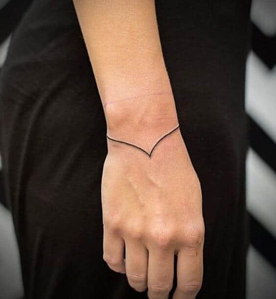 Wrist tattoos design, idea 13