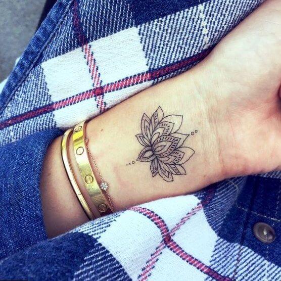 Wrist tattoos design, idea 29