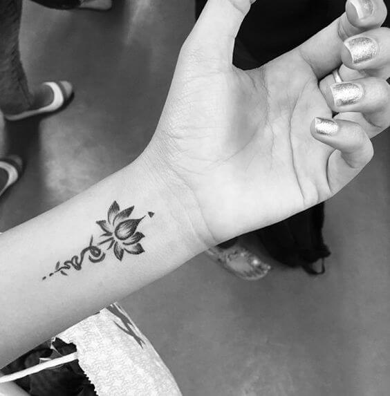 Wrist tattoos design, idea 32