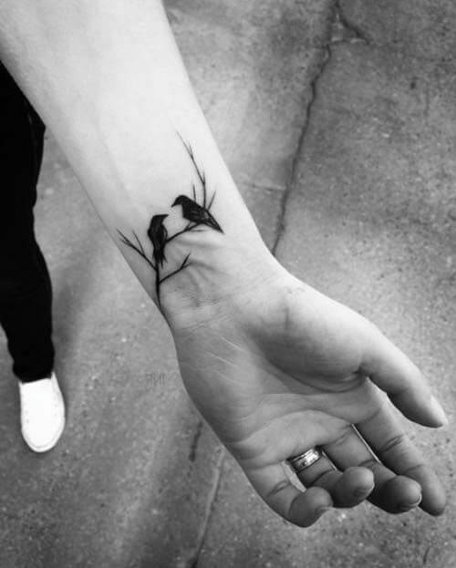 Wrist tattoos design, idea 34