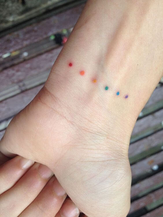 Wrist tattoos design, idea 35