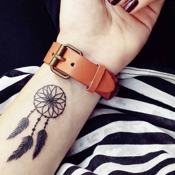 Wrist tattoos design, idea 38