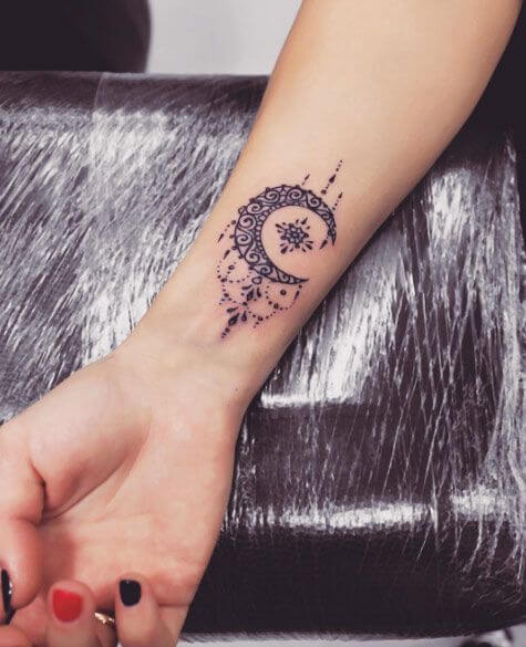 Wrist tattoos design, idea 41