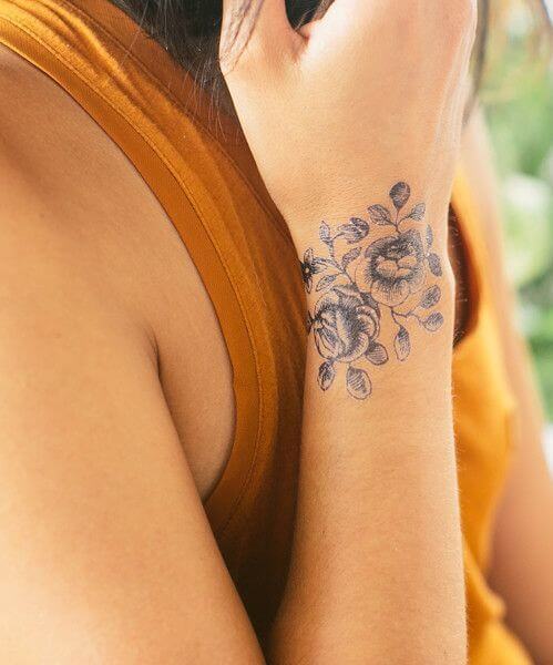 Wrist tattoos design, idea 47