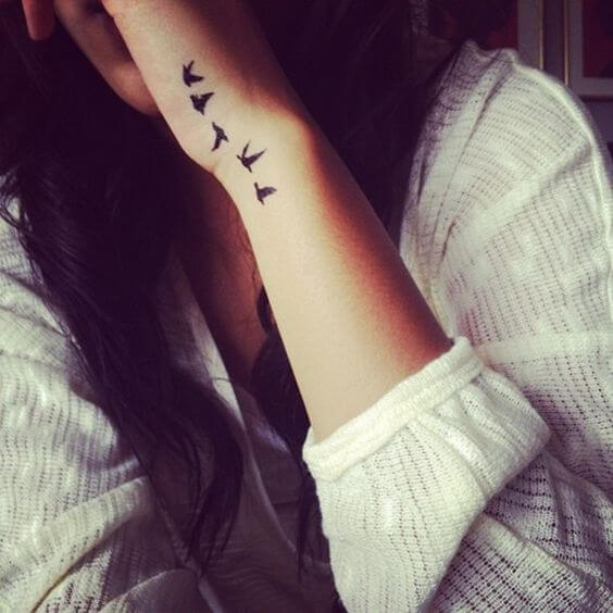Wrist tattoos design, idea 49