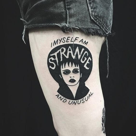 Quotes tattoos design, idea 4