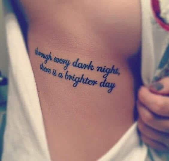 Quotes tattoos design, idea 13