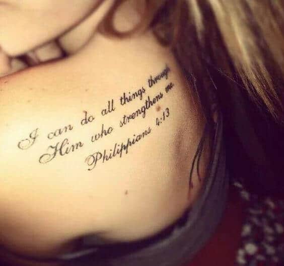 Quotes tattoos design, idea 17