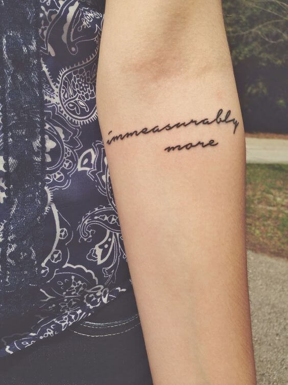 Quotes tattoos design, idea 18