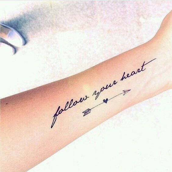 Quotes tattoos design, idea 20