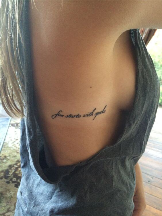Quotes tattoos design, idea 23