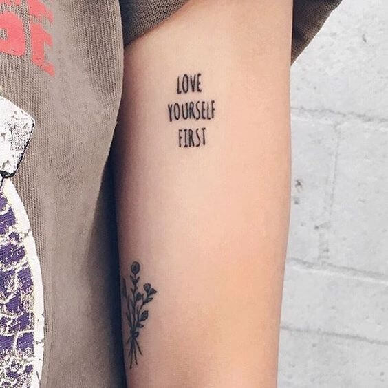 Quotes tattoos design, idea 26