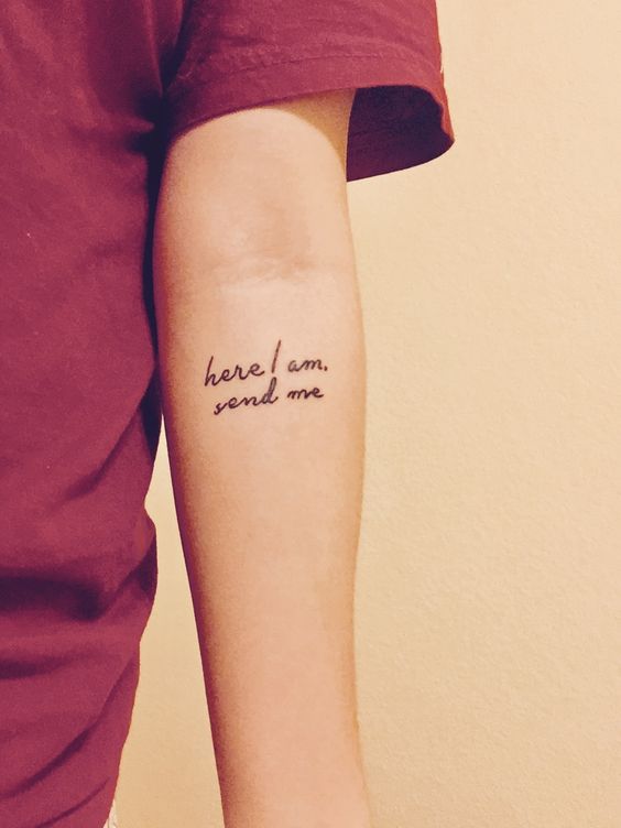 Quotes tattoos design, idea 27