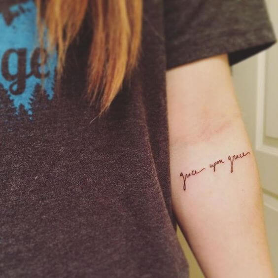 Quotes tattoos design, idea 29