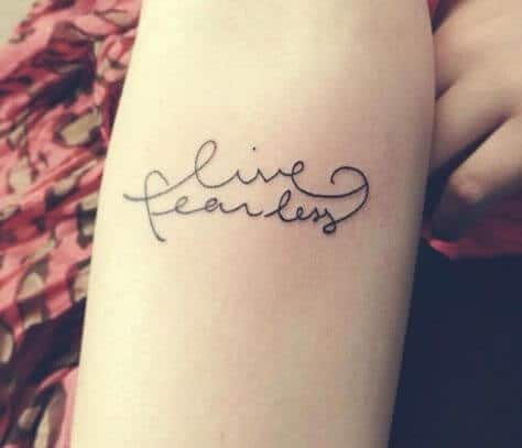 Quotes tattoos design, idea 32